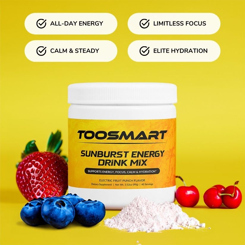 SUNBURST ENERGY DRINK MIX - ELECTRIC FRUIT PUNCH
